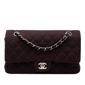 Pre-Loved Chanel Medium Classic Jersey Double Flap